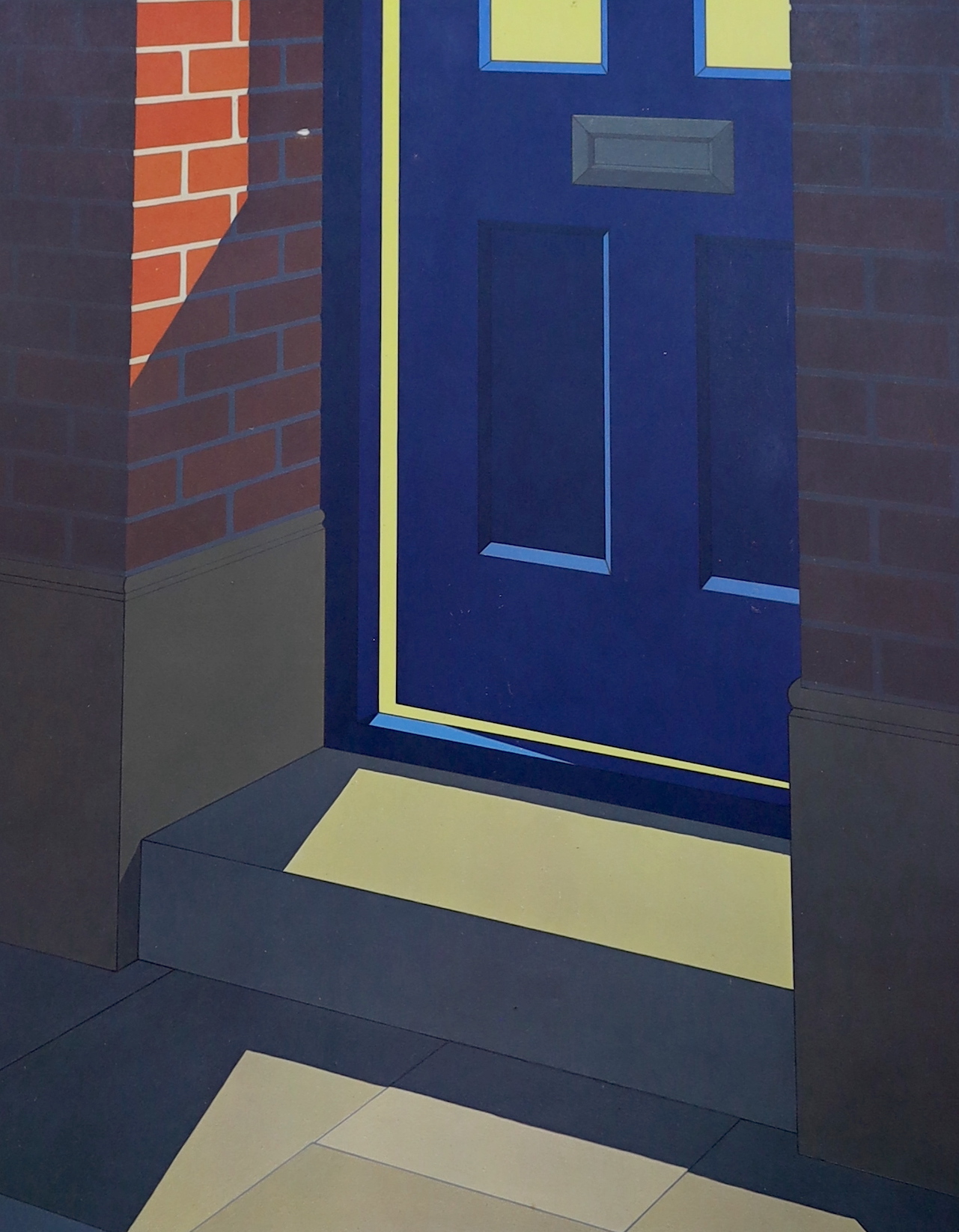 Jeffery Edwards (b.1945), colour screen print, 'The Invitation', pencil signed and limited edition 247/300, 52cm x 41cm